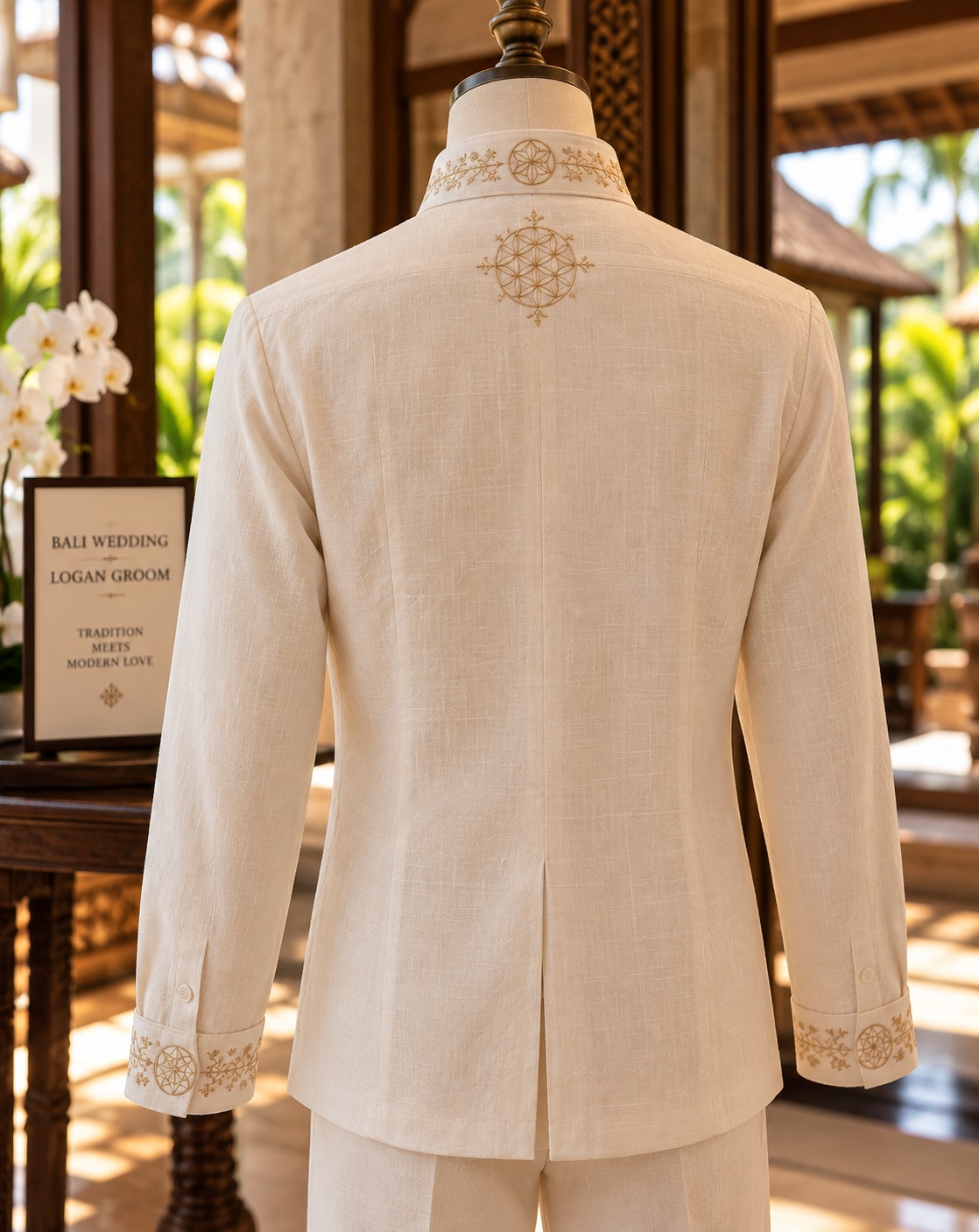 Detalhe do traje de Logan 7